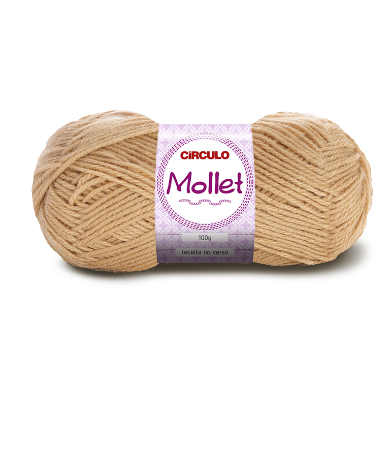LANA MOLLET CIRCULO 7650 AMENDOA